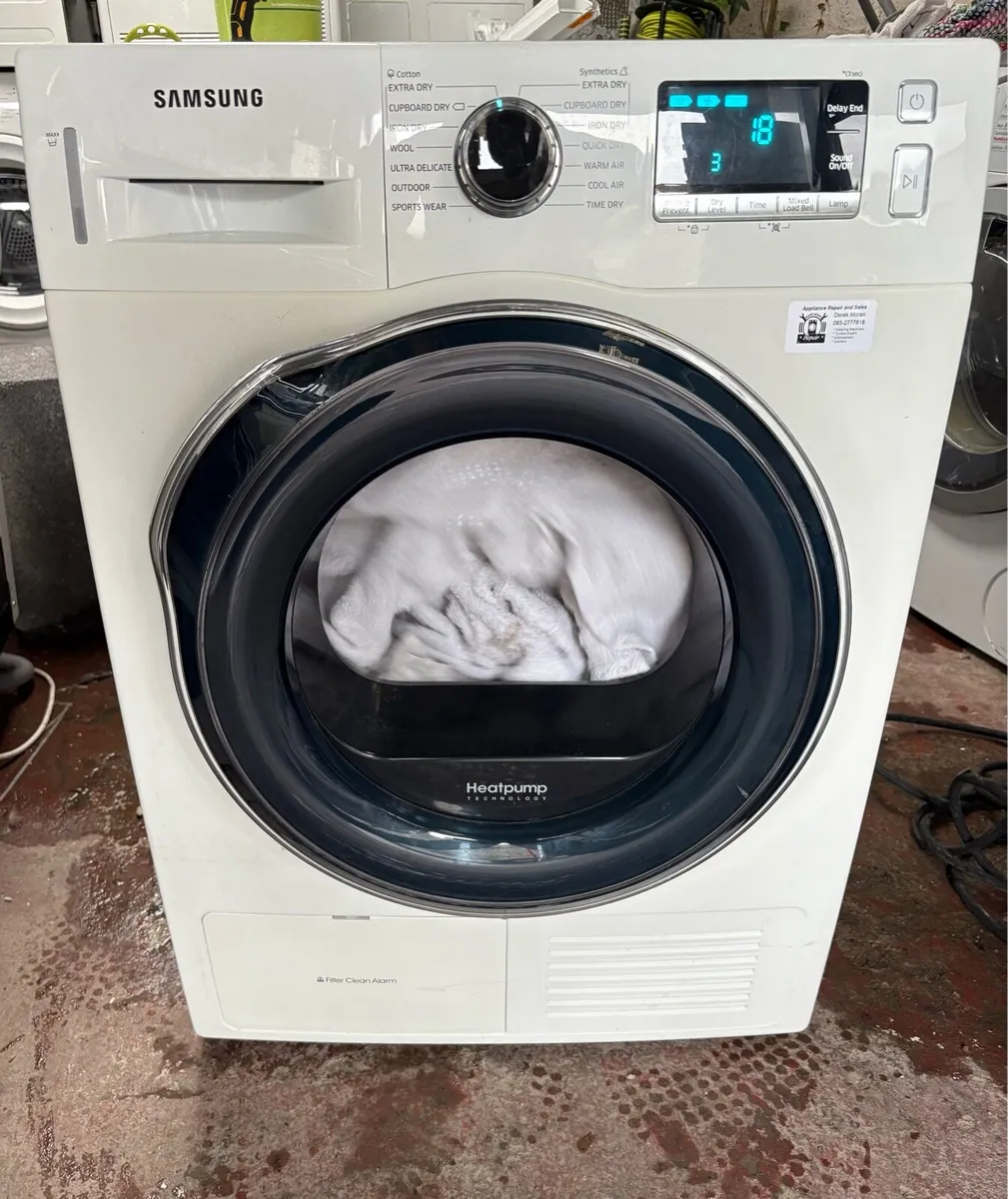 Samsung Condenser Dryer 9kg Drum (Heat Pump)