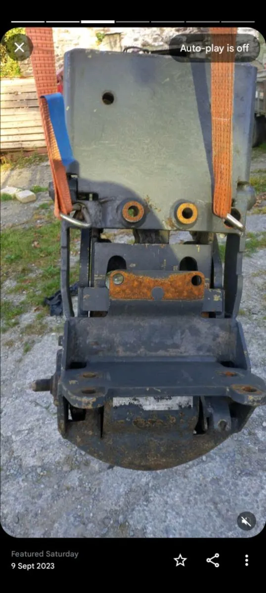 Yard clearance;wheels,rear tractor weight,grab - Image 1