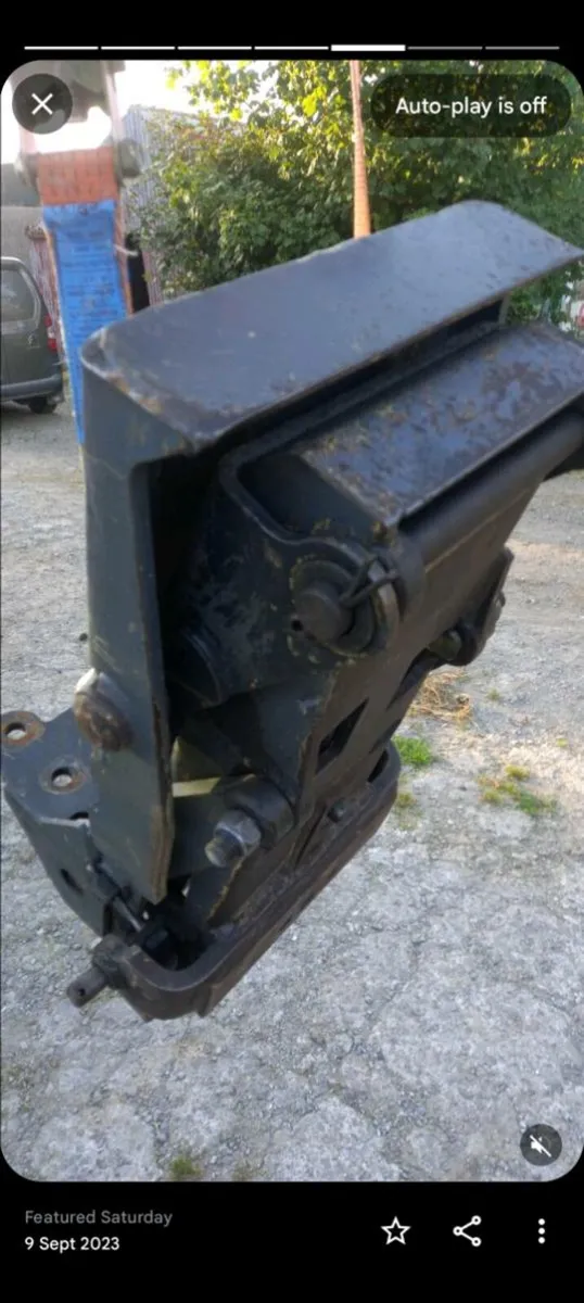 Yard clearance;wheels,rear tractor weight,grab - Image 2
