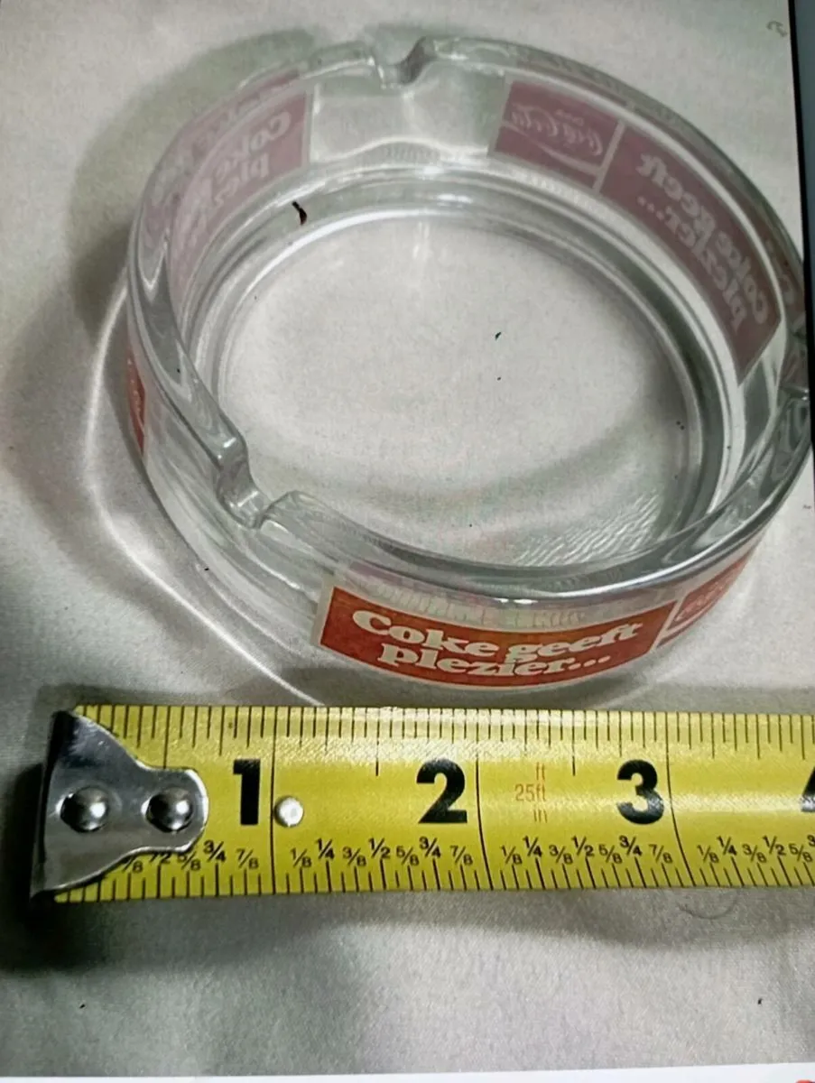 VINTAGE COCA COLA GREEDY  PLEZIER .ASHTRAYS - Image 3