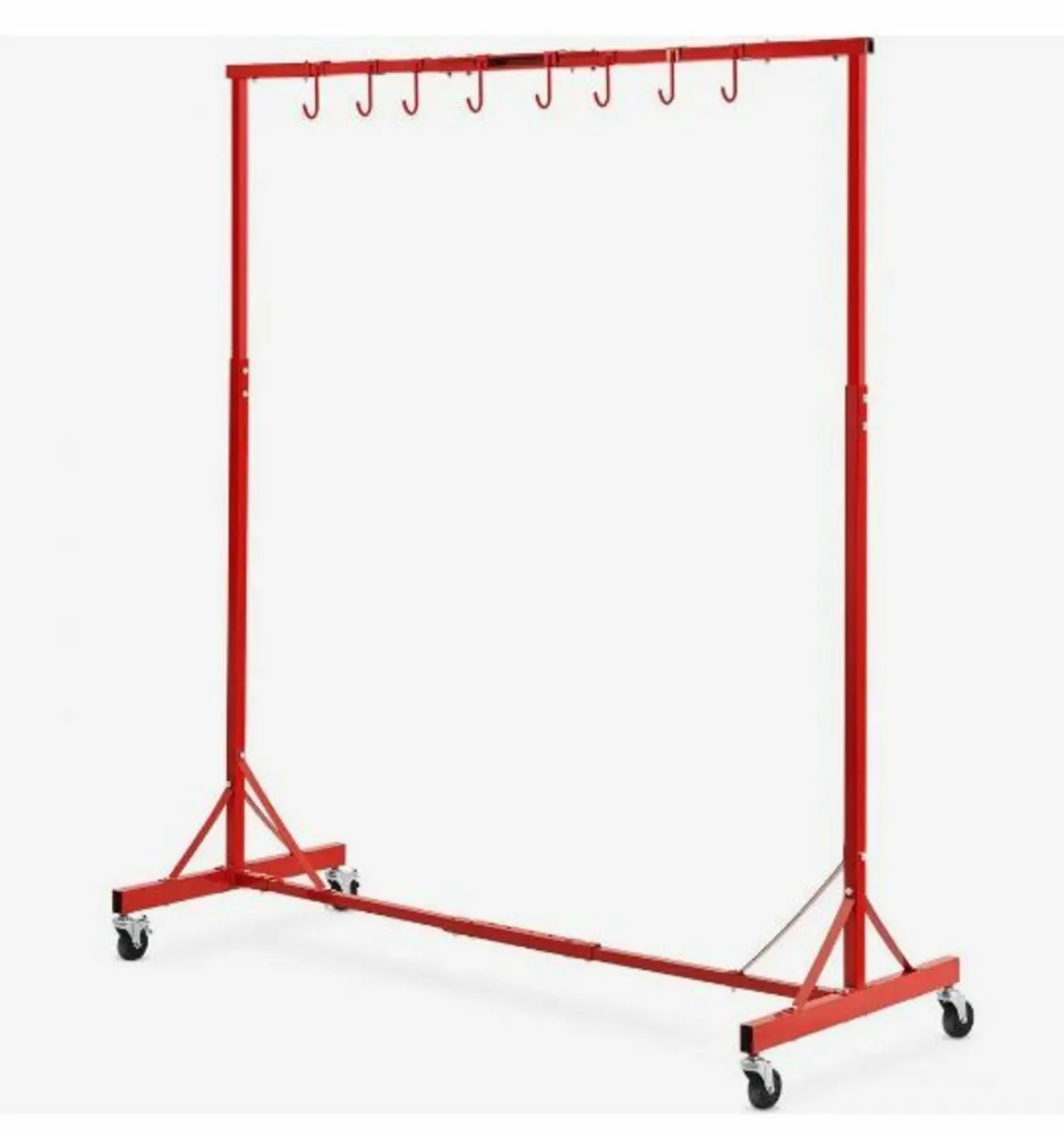 Painting Rack Adjustable Paint Hanger 8 Hooks - Image 1