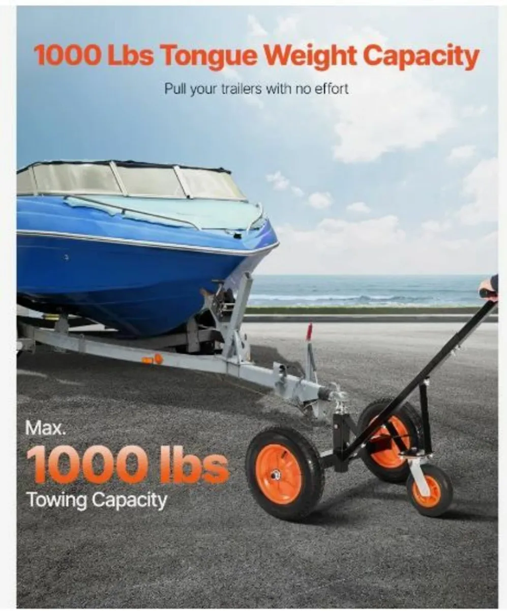 1000lbs Trailer Dolly 16.7 and 22 in Adjustable - Image 3