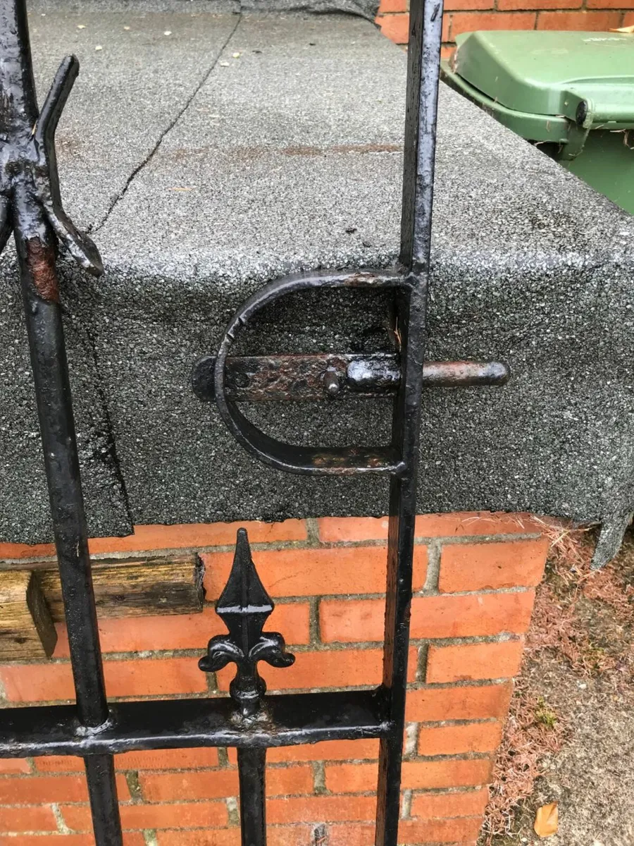 Wrought Iron Garden Gate - Image 2