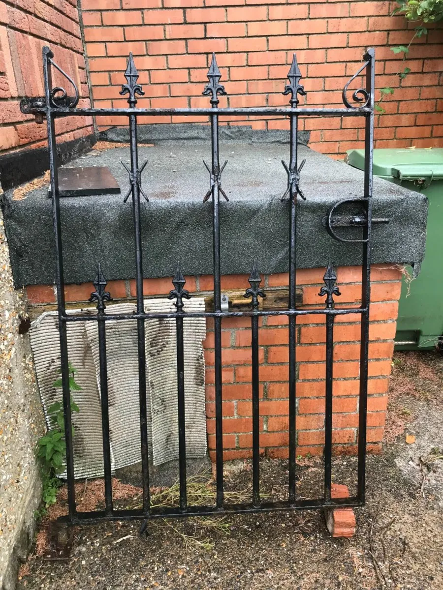 Wrought Iron Garden Gate - Image 3