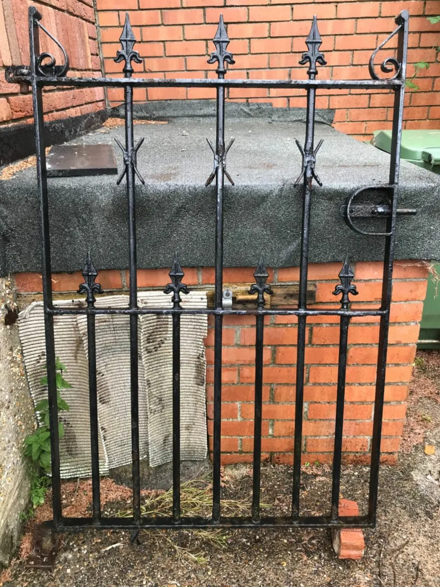 Wrought Iron Garden Gate - Image 1