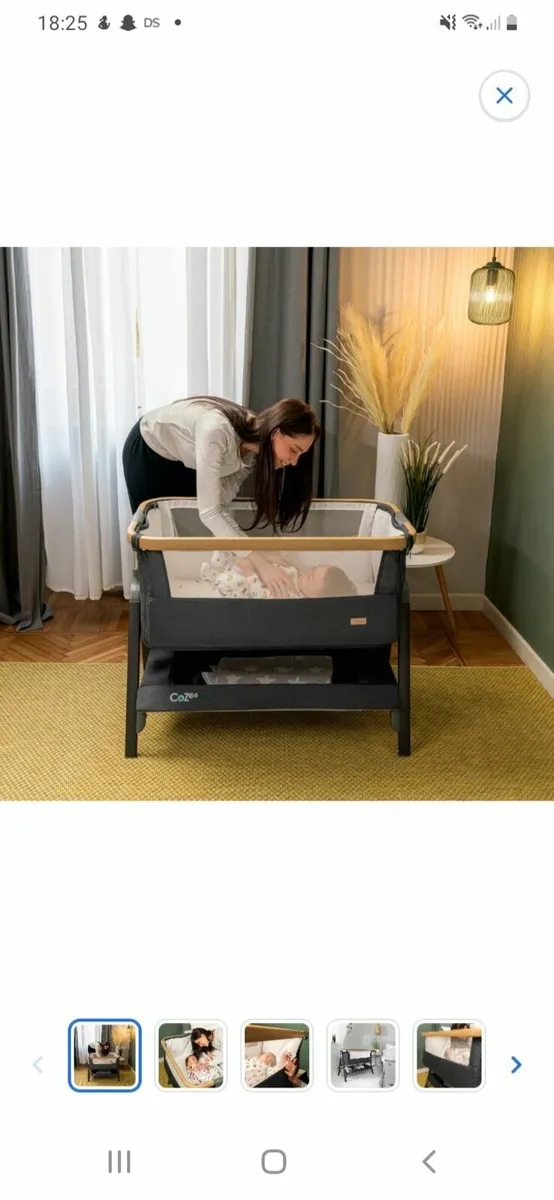 Baby bath next to me buggy  moses basket - Image 3