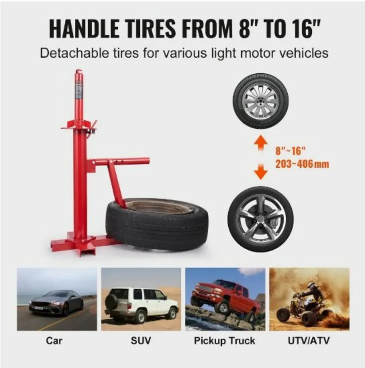 Portable Manual Tire Changer Bead Breaker - Image 4