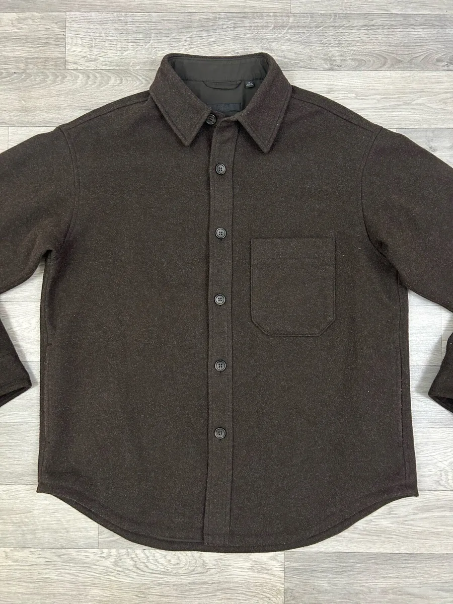 Uniqlo Lined Overshirt Jacket Mens M/L - Image 2