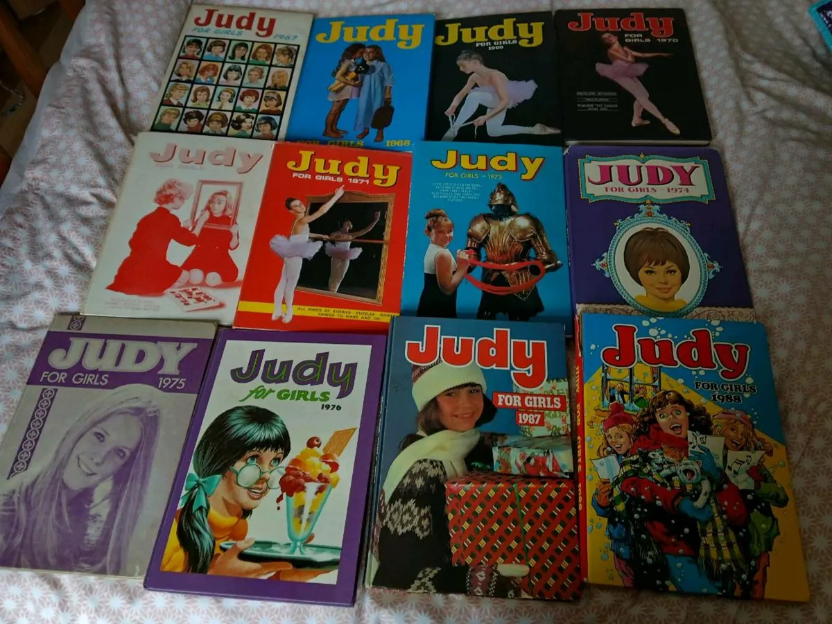 Judy For Girl Vintage Annuals 10 Euro EACH - Image 1