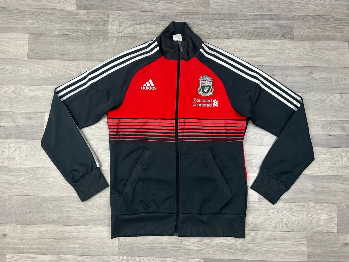 Vintage Adidas Liverpool Track Jacket Mens Medium - Image 1