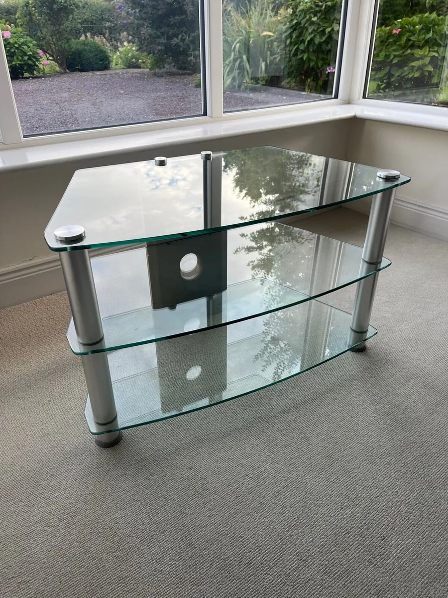 Glass TV Stand - Image 1
