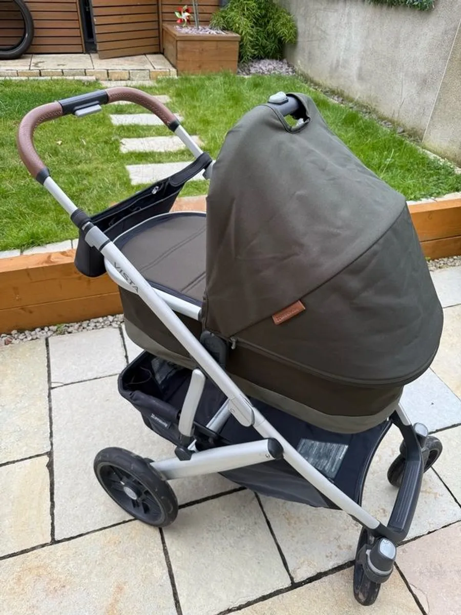UPPAbaby VISTA V2 Stroller, Hazel (Olive Green) - Image 1
