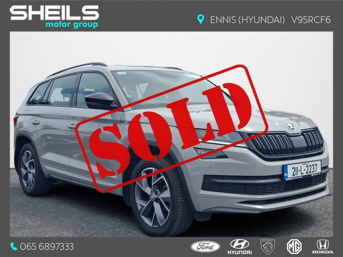 Skoda Kodiaq 2.0tdi 150HP DSG Sportline 7 Seat - Image 1