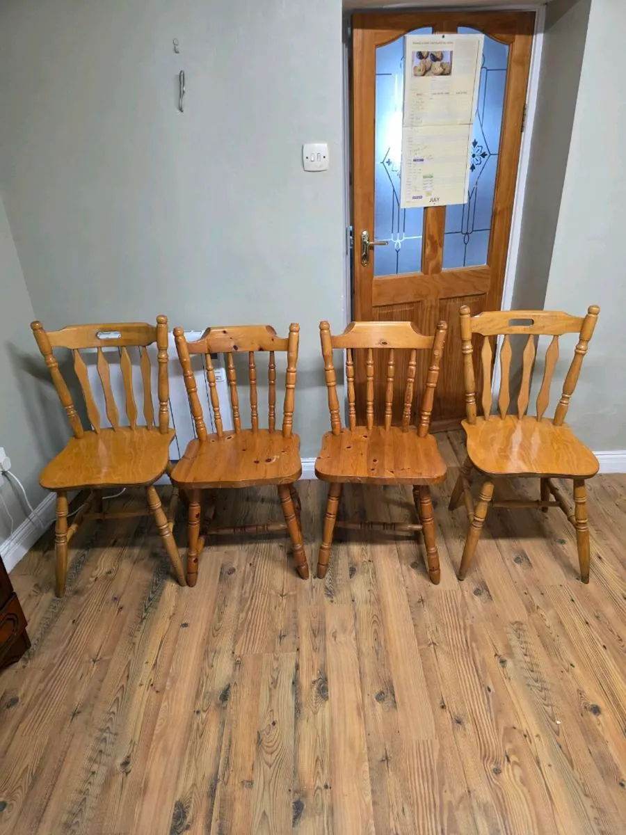 Table and 4 Chairs - Image 4