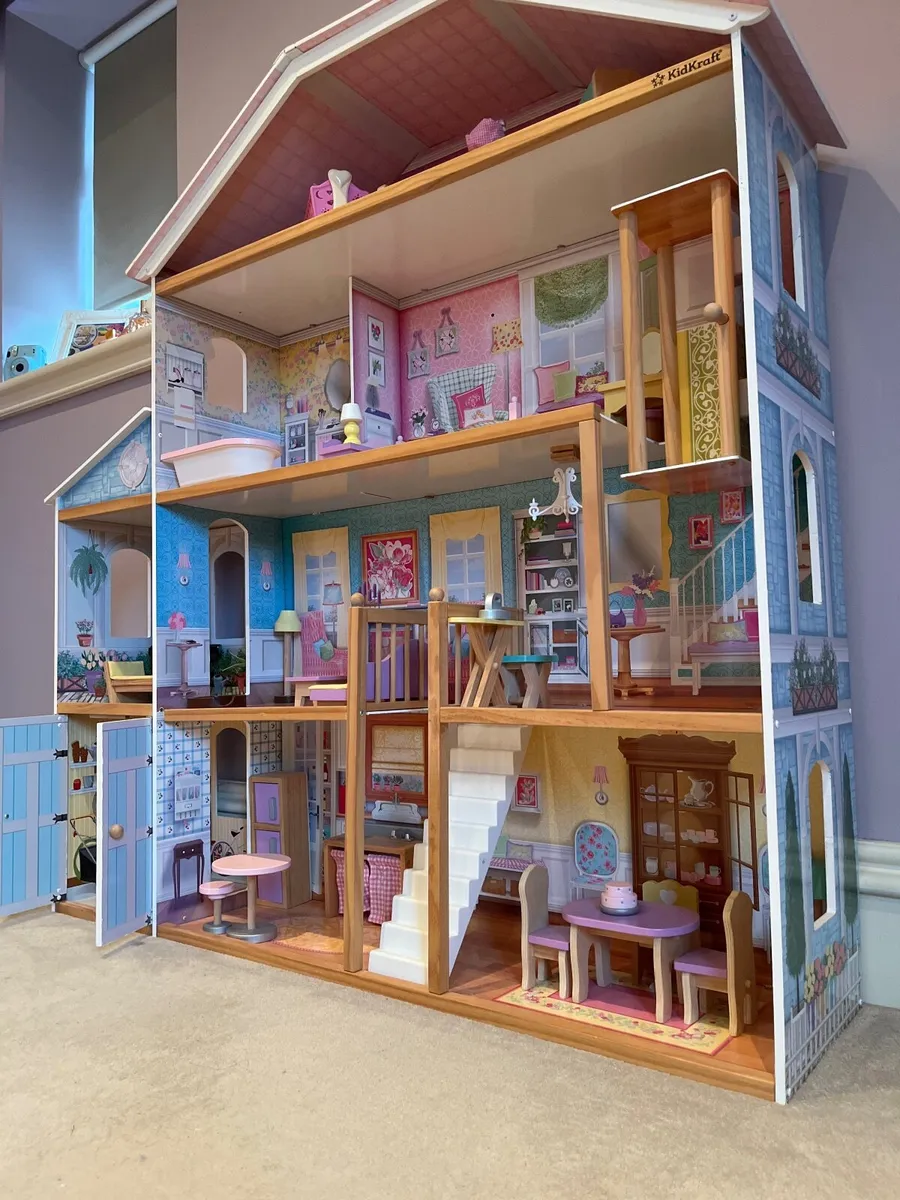 KidKraft Wooden Dolls House - Image 2