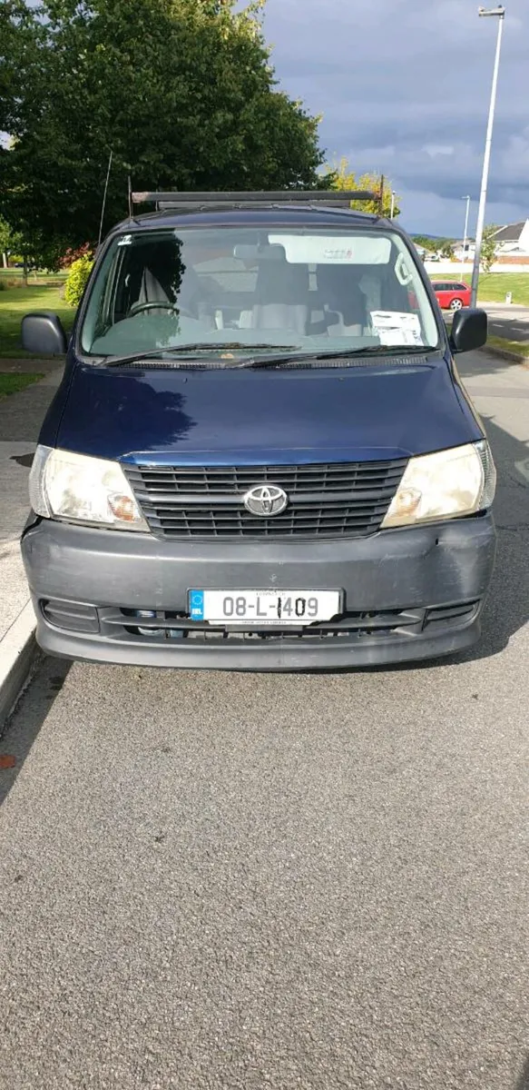 Retired Man's Low Mileage LWB Hiace Van - Image 1