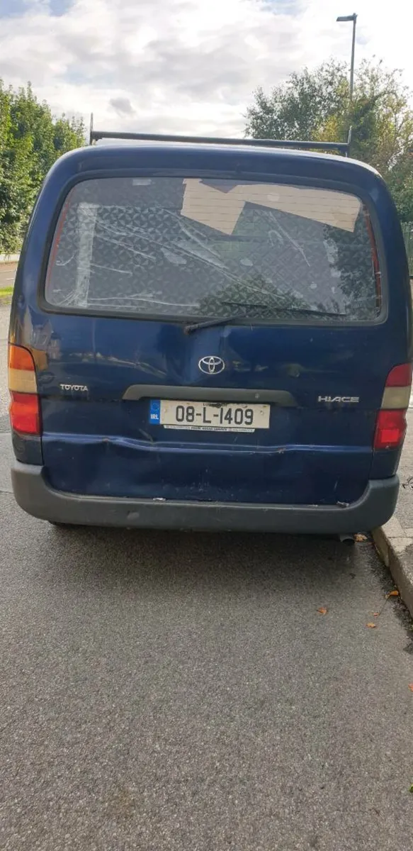 Retired Man's Low Mileage LWB Hiace Van - Image 3