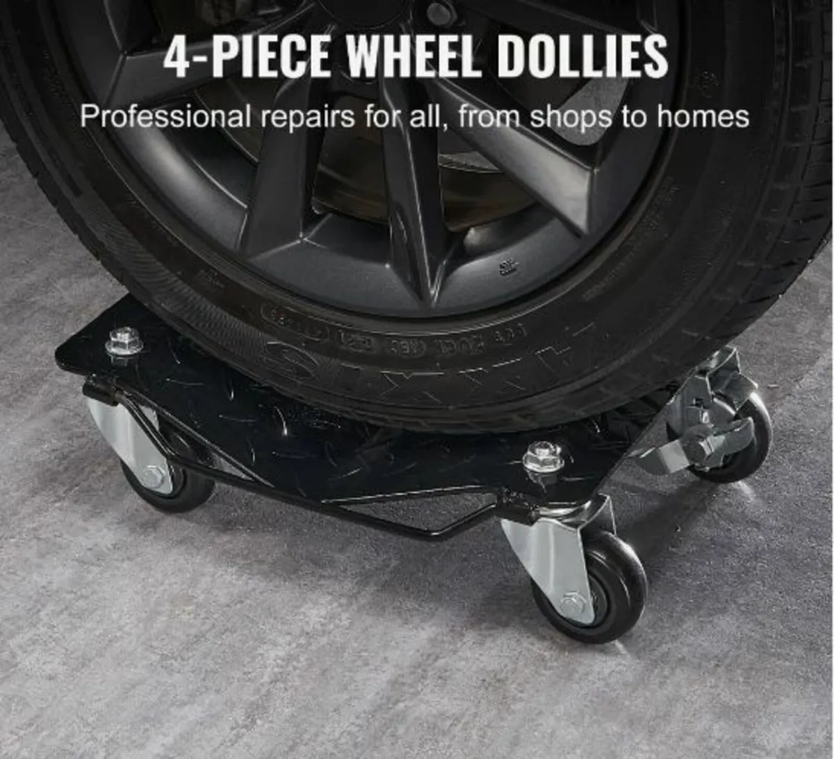 Car Dolly Wheel Tire Dolly 4 PCS Heavy - Image 2