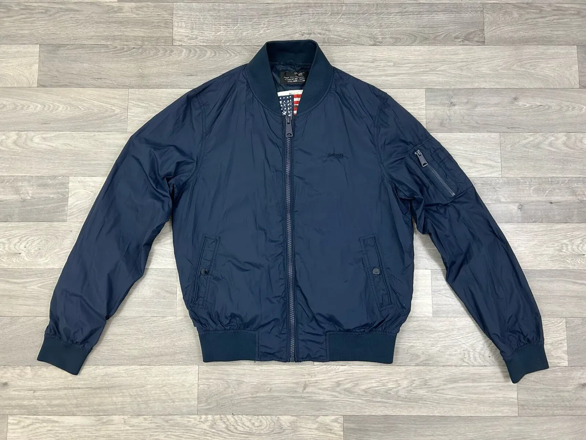 Schott NYC Army Type Bomber Jacket Mens S/M - Image 1