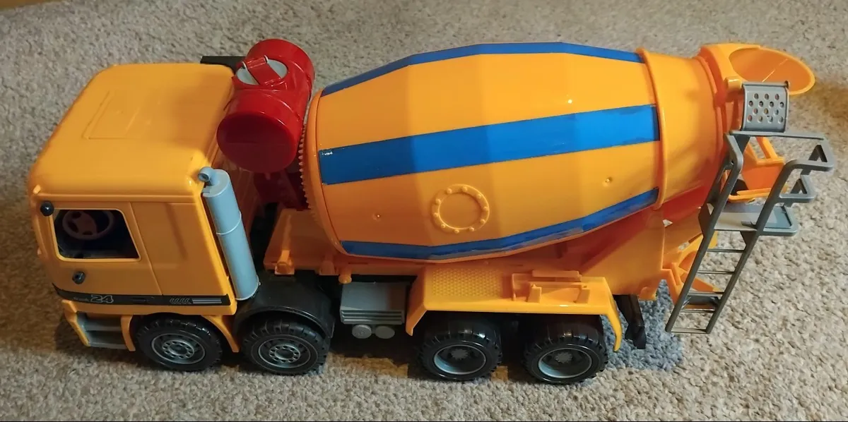 Construction Toy Bundle: Bruder, C.A.T, Playdoh - Image 3