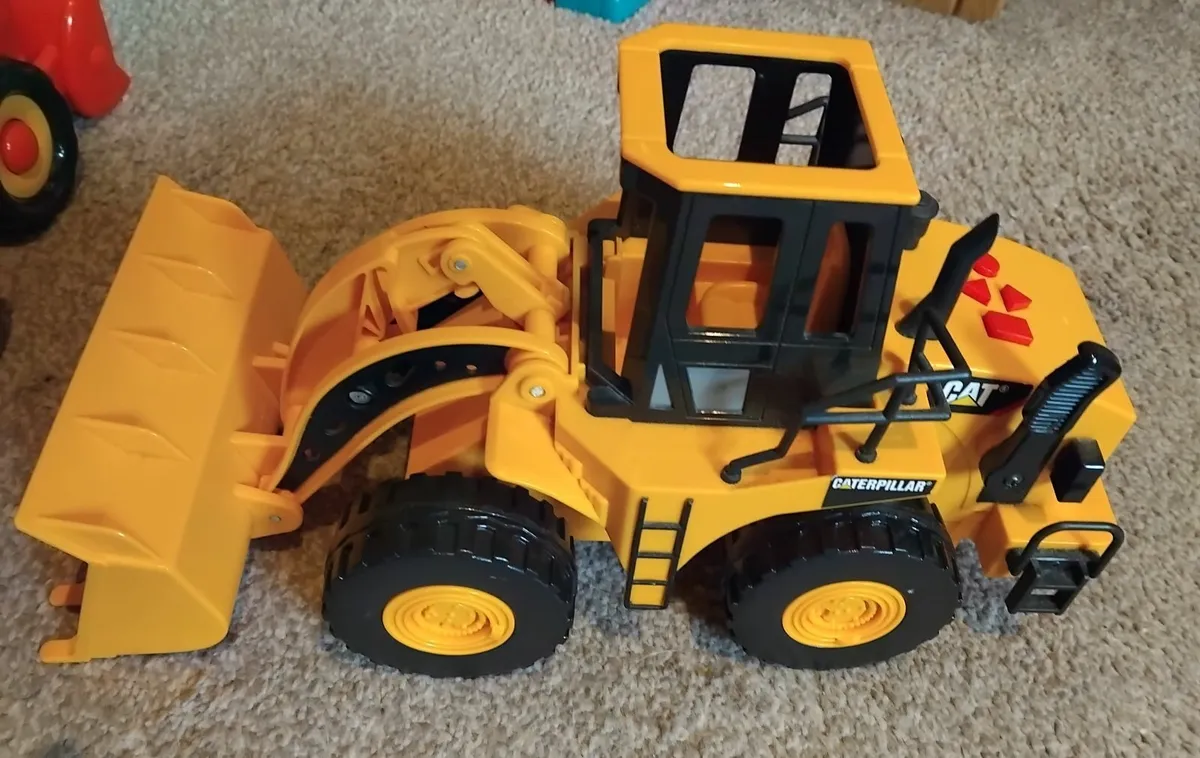 Construction Toy Bundle: Bruder, C.A.T, Playdoh - Image 4