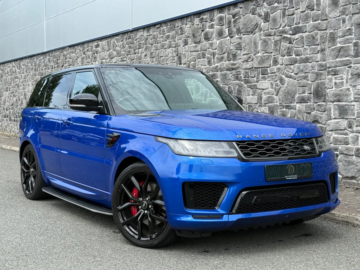 2021 Range Rover Sport HSE DYN P400 SVO Blue - Image 1