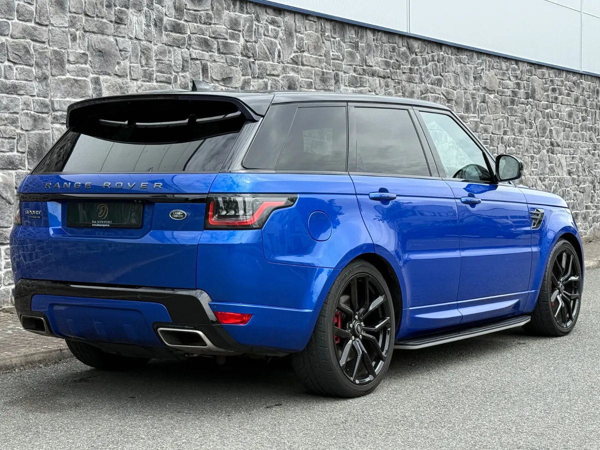 2021 Range Rover Sport HSE DYN P400 SVO Blue - Image 2