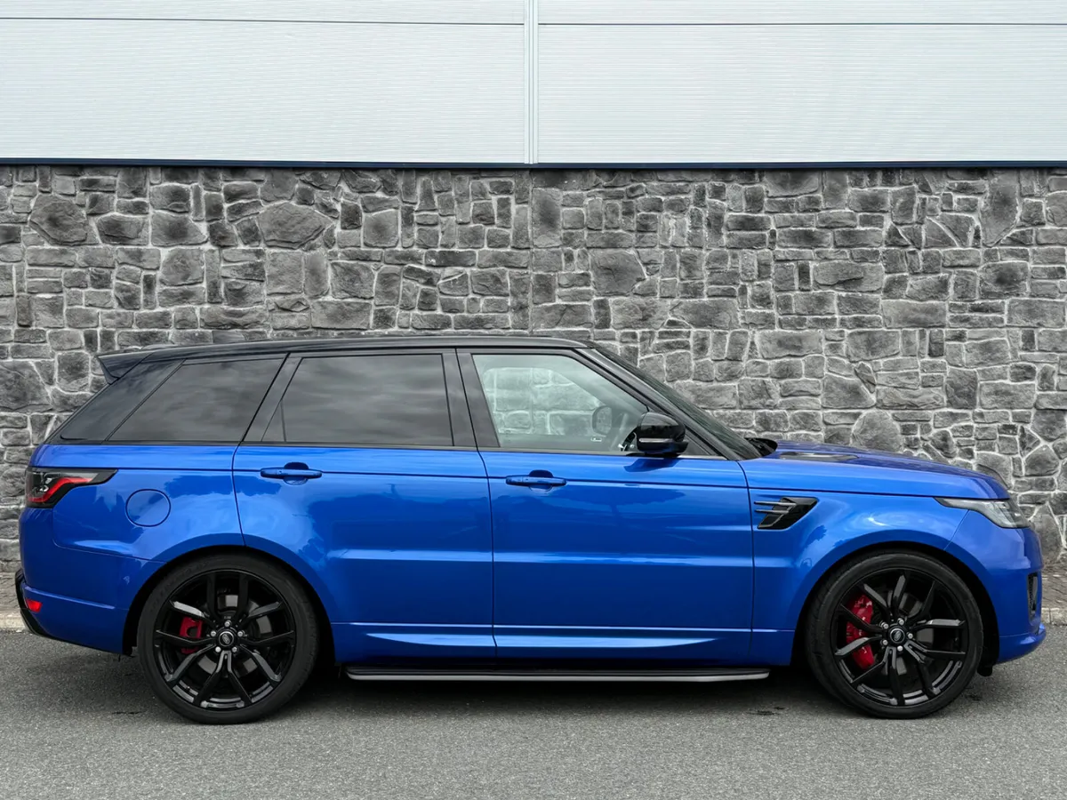 2021 Range Rover Sport HSE DYN P400 SVO Blue - Image 4