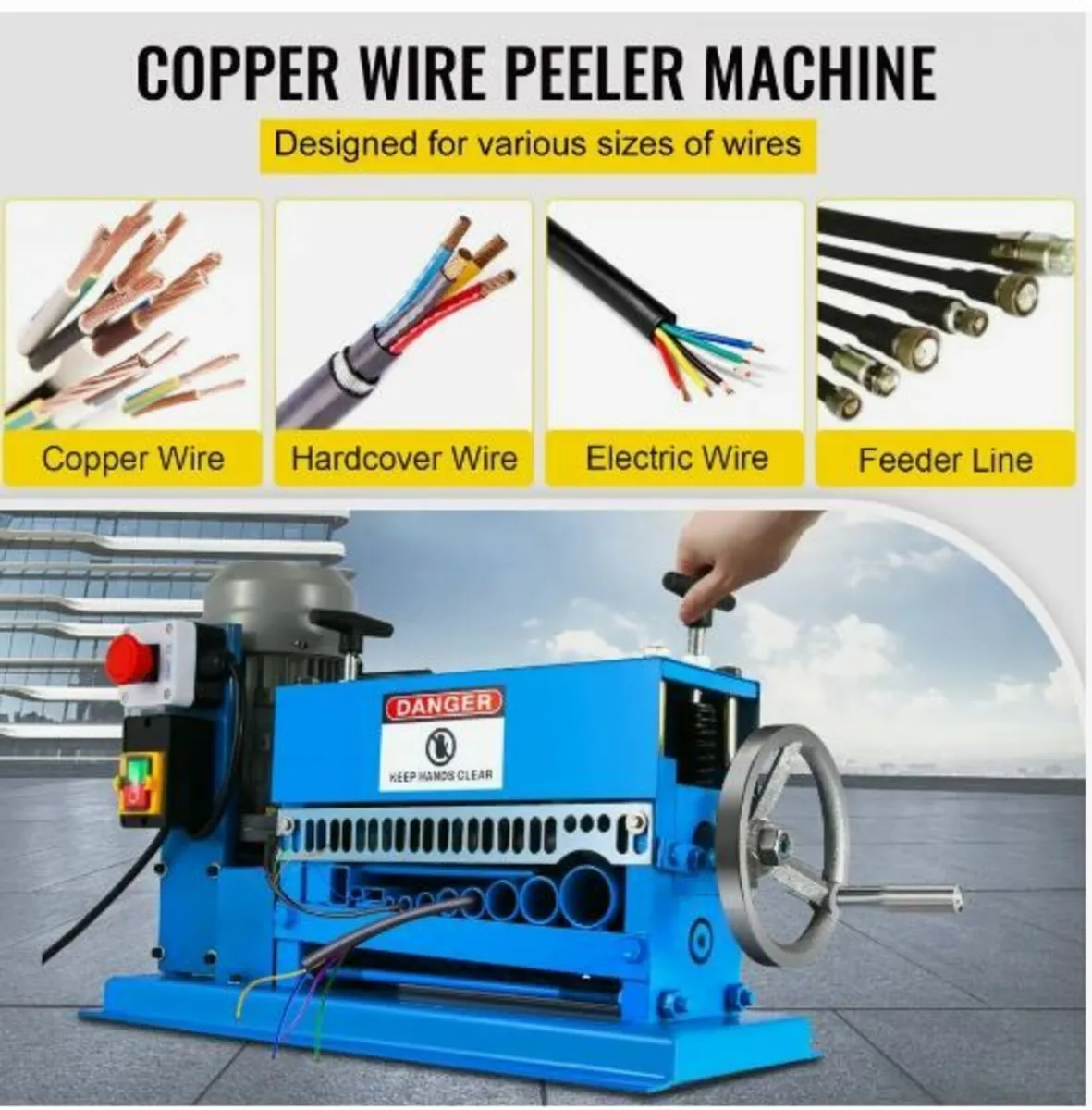 1.5-38MM Automatic Wire Stripping Machine - Image 2