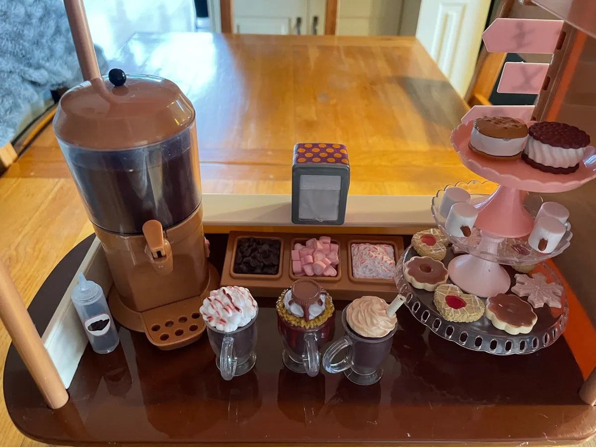 Our Generation Hot chocolate stand - Image 4