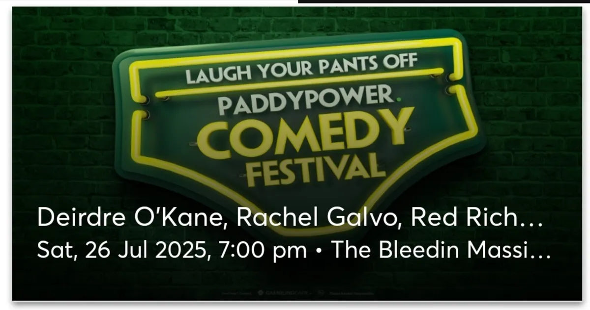 Deirdre O'Kane at Iveagh Gardens. Comedy festival - Image 2