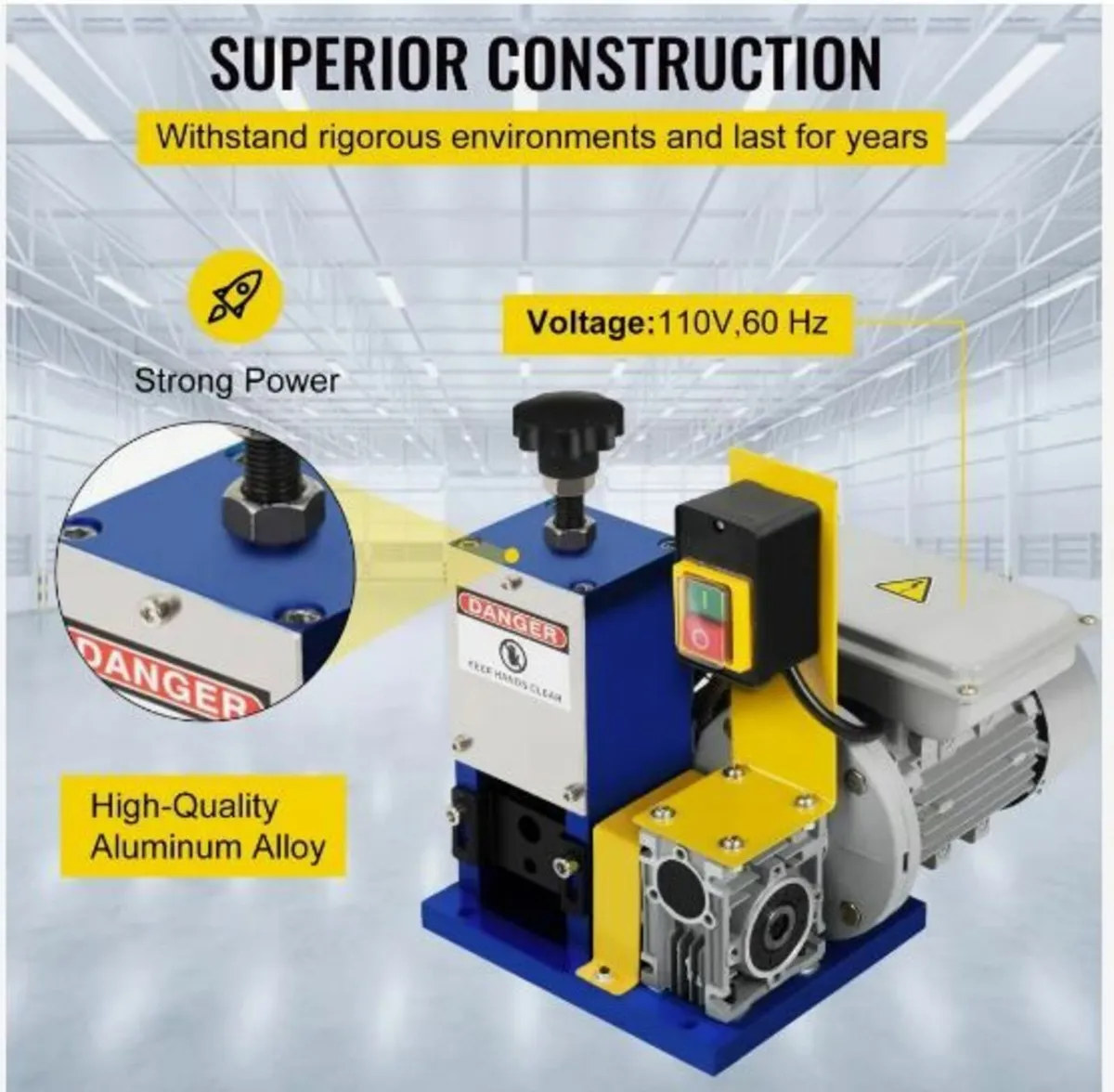 Electric Wire Stripping Machine Φ1.5mm~Φ25mm - Image 3