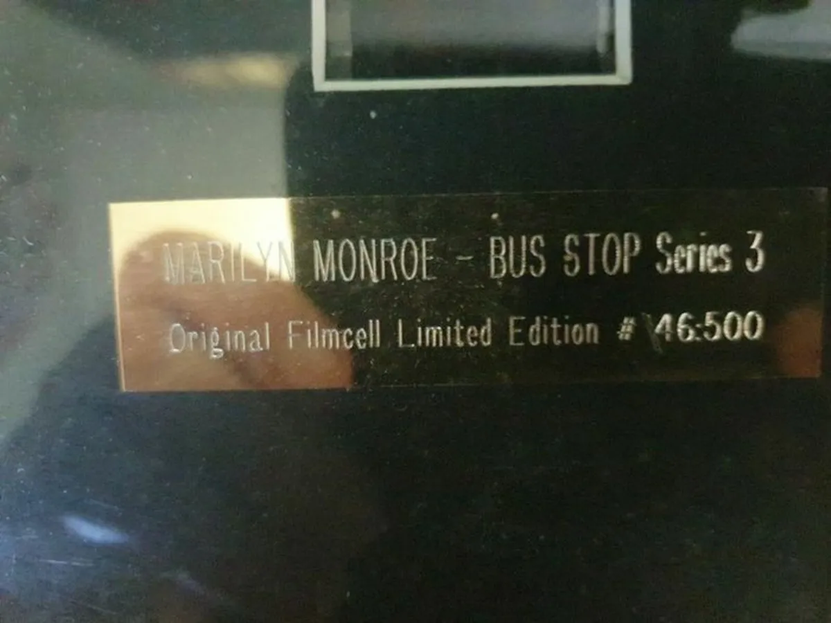 Limited Edition Marilyn Munroe Print with Original - Image 2