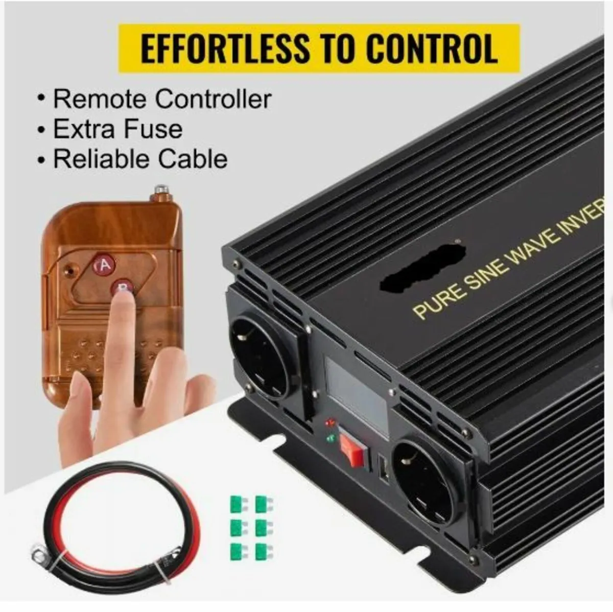 Pure Sine Wave Inverter 2500W Power Inverter - Image 4
