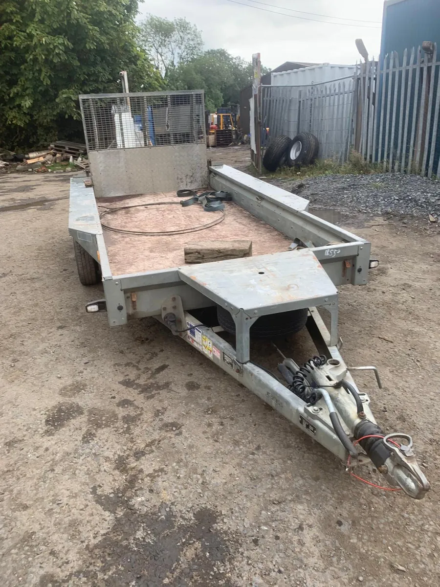 Ifor Williams 12x5 plant trailer - Image 1
