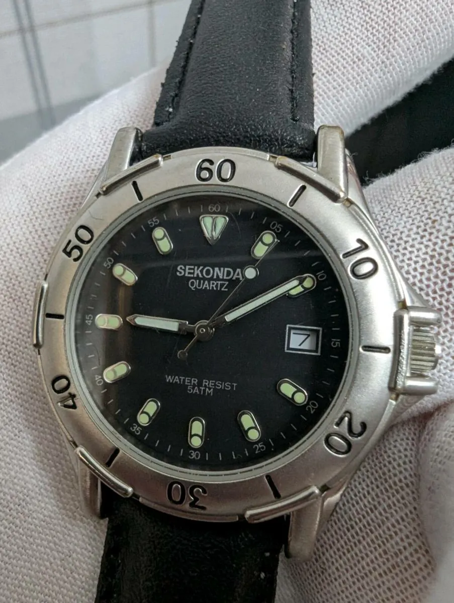 Seconda classic men's dive watch - Image 1