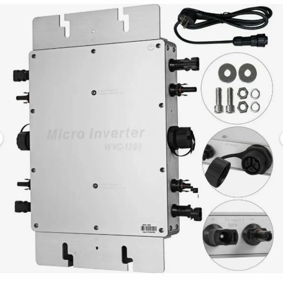 1200W Power Inverter MPPT Waterproof - Image 1