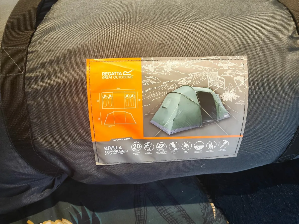 REGATTA Kivu 4 Person Tent