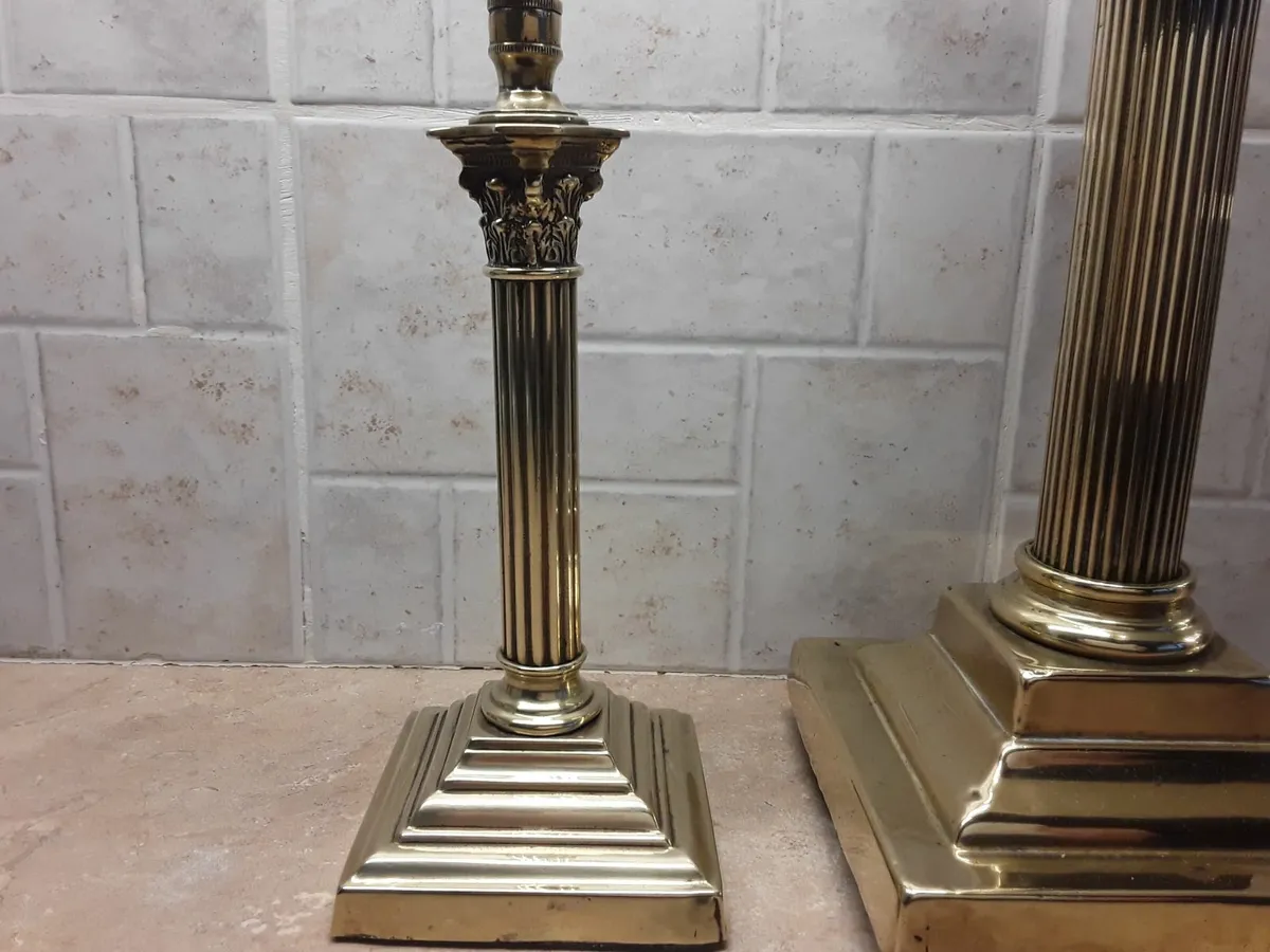 BRASS  COLUMNS. - Image 2