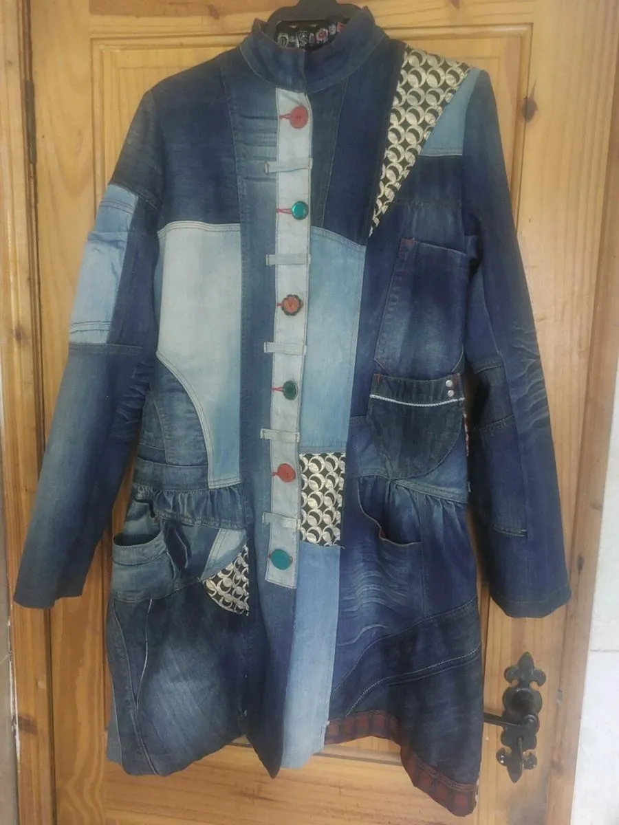 Desigual retro denim coat (free post) - Image 1