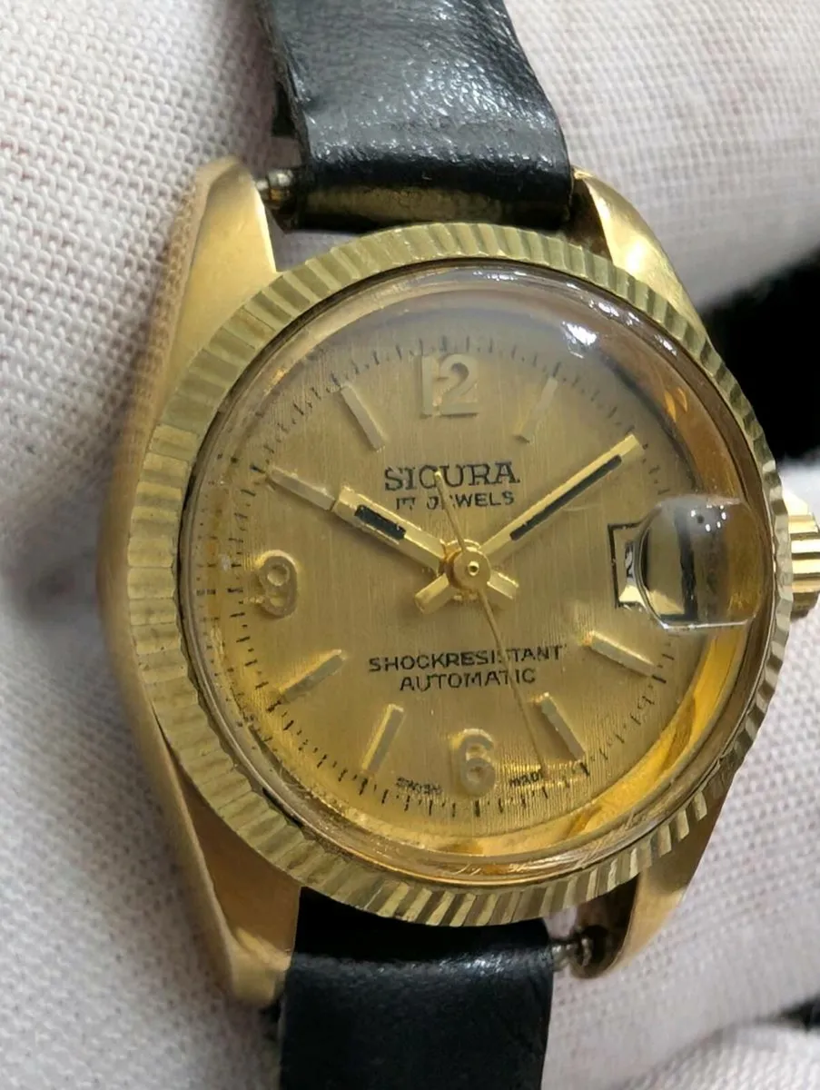 Sicura Bretling vintage ladies automatic watch - Image 3