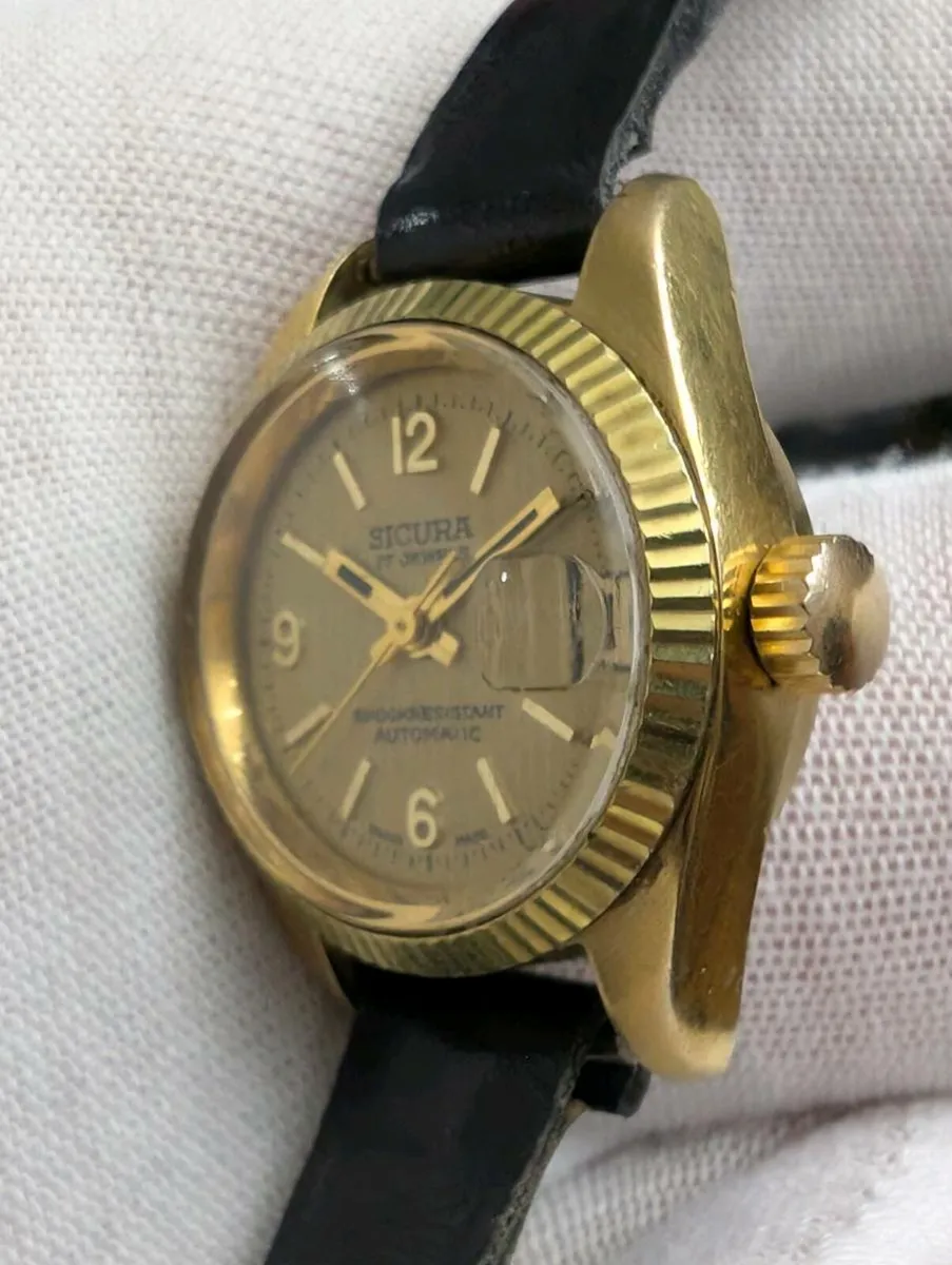 Sicura Bretling vintage ladies automatic watch - Image 2