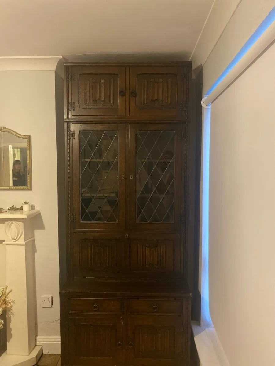 3 Wooden Cabinets - Image 1