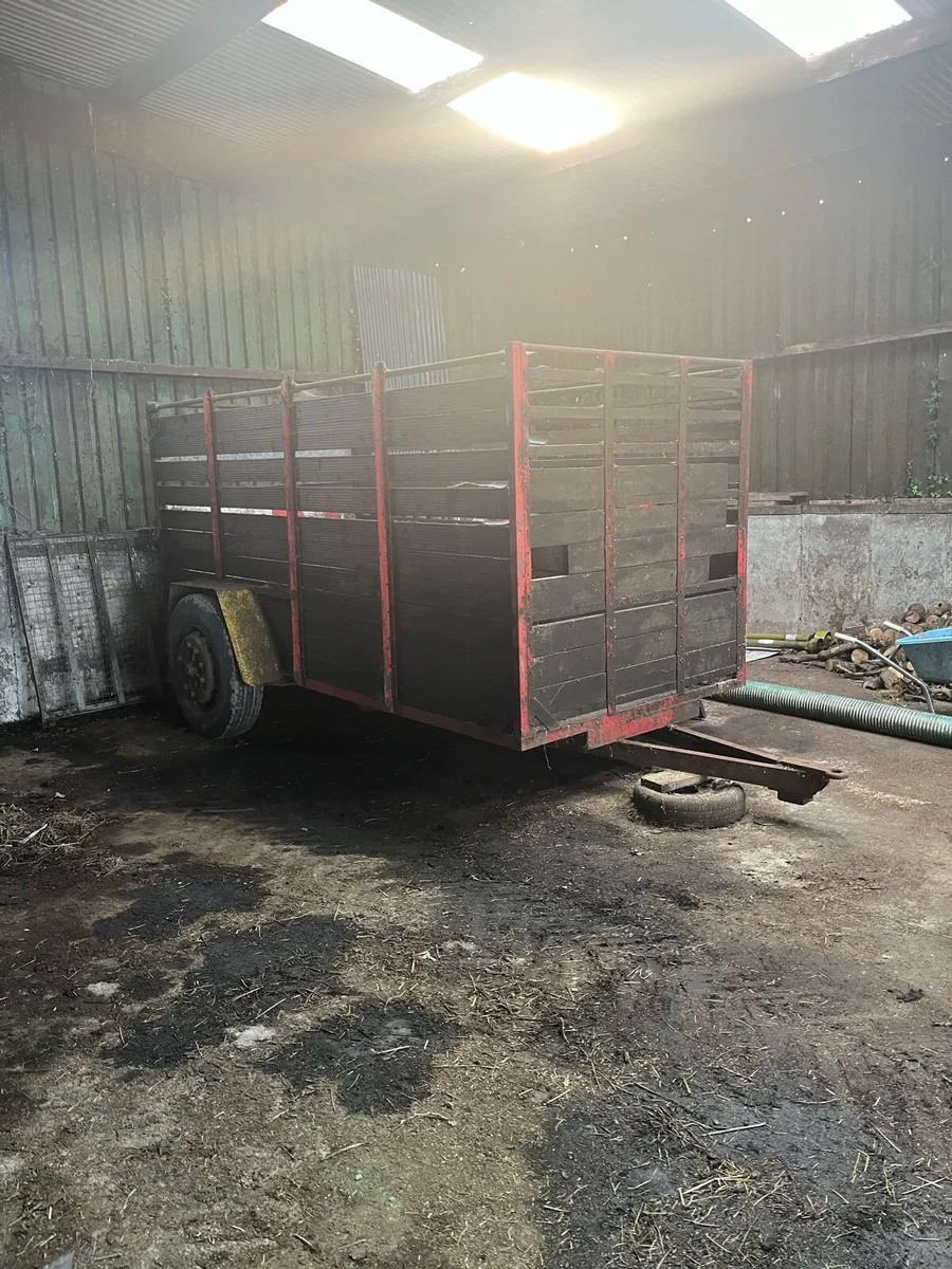 Tractor cattle trailer - Image 1