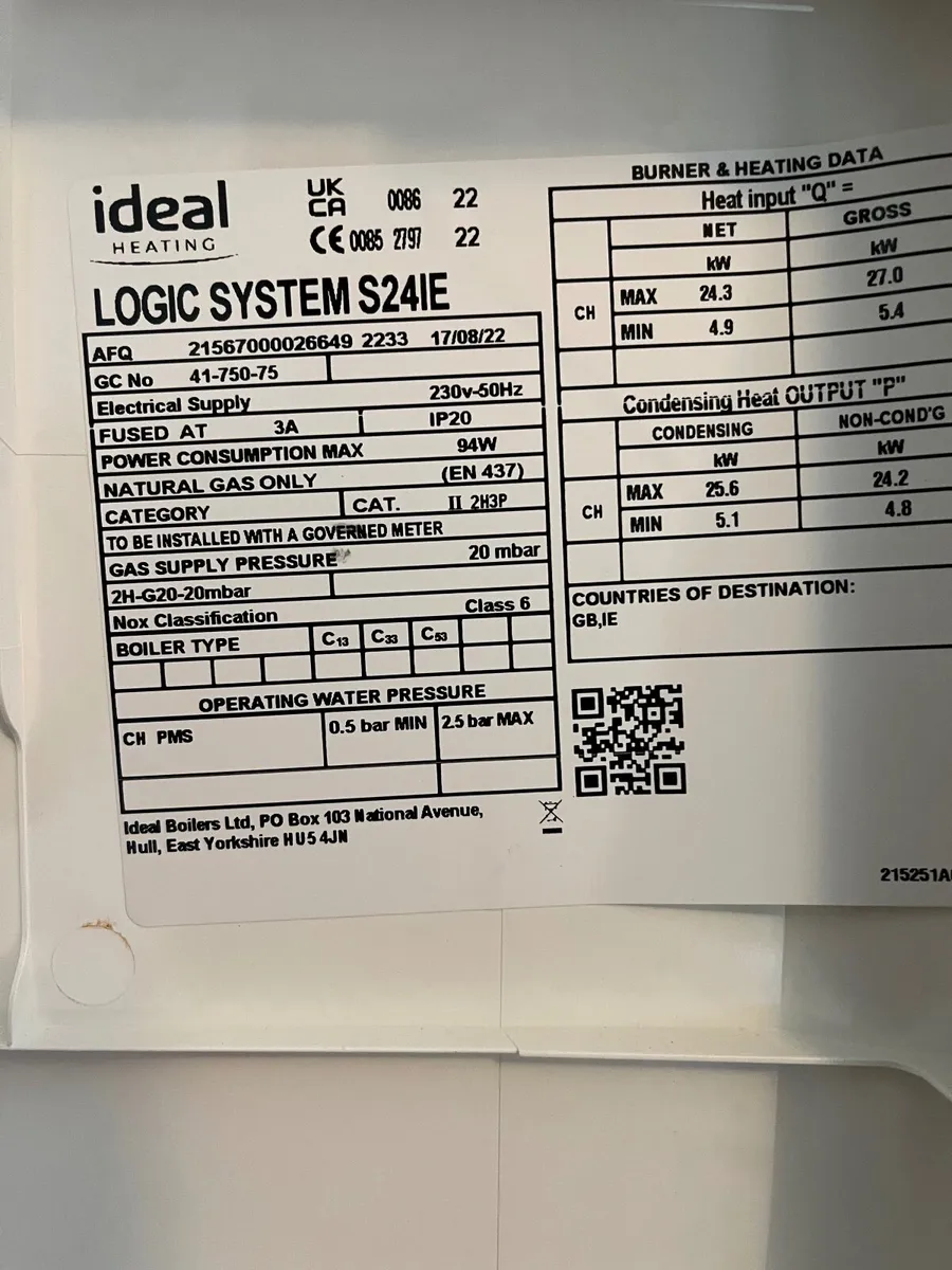 Logic gas boiler - Image 2