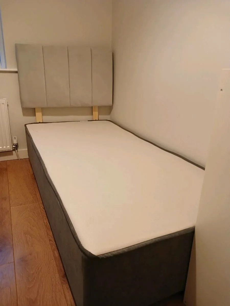Single Bed with Headboard - Image 1