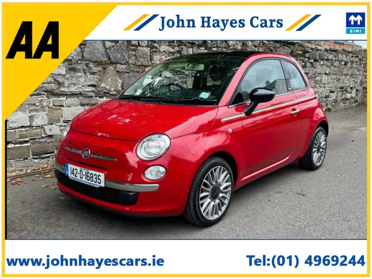 Fiat 500 1.2 Cult//full Leather//panoramic Roof// - Image 1