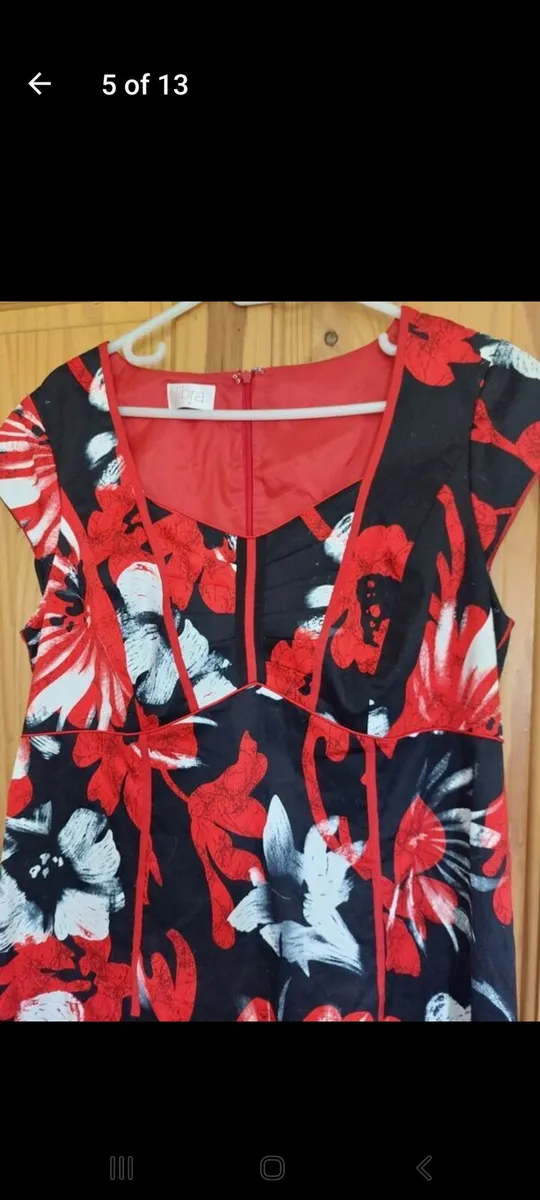 Libra floral dress (free postage) - Image 4