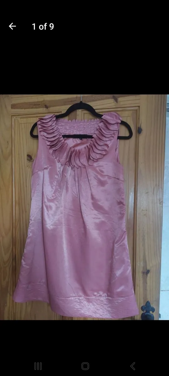 Tsega dusky pink mini dress/top (free postage) - Image 1