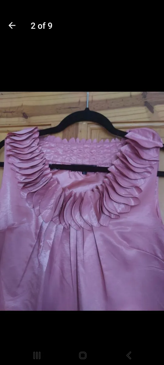 Tsega dusky pink mini dress/top (free postage) - Image 2